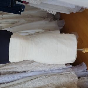 Tea length bridal gown